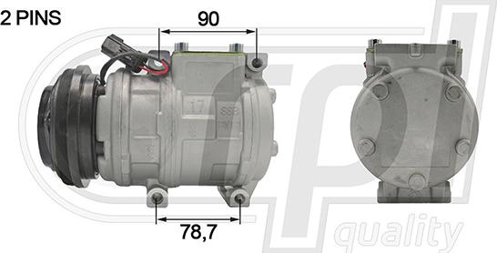 RPLQuality APCOCH5006 - Компресор, климатизация vvparts.bg