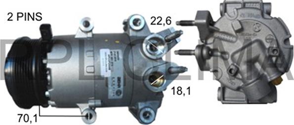 RPLQuality APCOFD5068 - Компресор, климатизация vvparts.bg