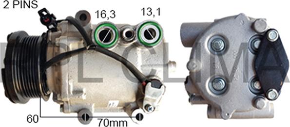 RPLQuality APCOFD5034 - Компресор, климатизация vvparts.bg