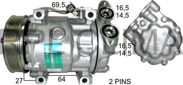 RPLQuality APCOFD0046 - Компресор, климатизация vvparts.bg