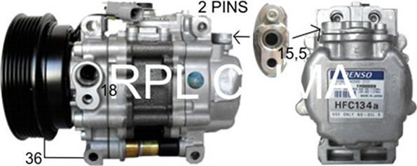 RPLQuality APCOFT0018 - Компресор, климатизация vvparts.bg