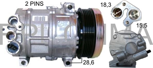 RPLQuality APCOFT0039 - Компресор, климатизация vvparts.bg