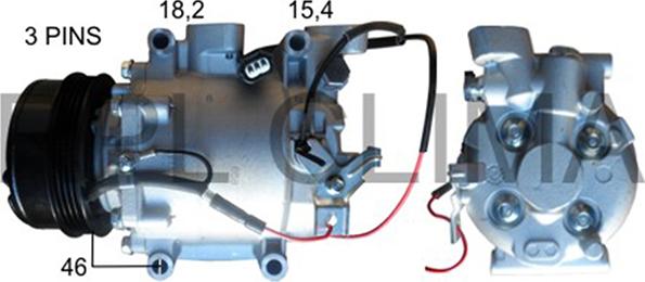 RPLQuality APCOHO5049 - Компресор, климатизация vvparts.bg