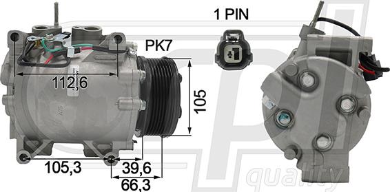 RPLQuality APCOHO5029 - Компресор, климатизация vvparts.bg