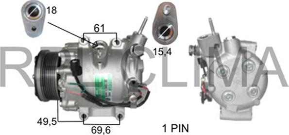 RPLQuality APCOHO0038 - Компресор, климатизация vvparts.bg