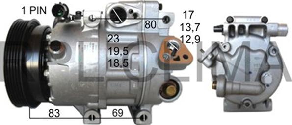 RPLQuality APCOHY0040 - Компресор, климатизация vvparts.bg