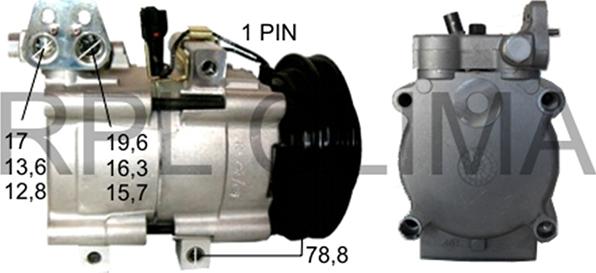 RPLQuality APCOHY0006 - Компресор, климатизация vvparts.bg