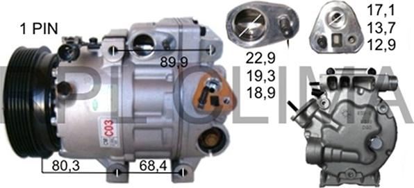 RPLQuality APCOHY0024 - Компресор, климатизация vvparts.bg