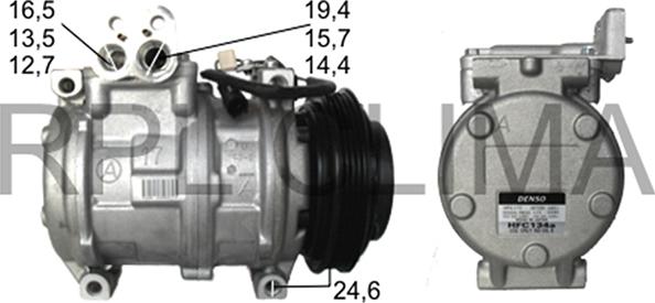 RPLQuality APCOIV5005 - Компресор, климатизация vvparts.bg