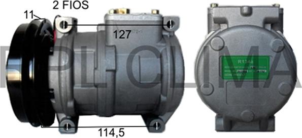 RPLQuality APCOJD0014 - Компресор, климатизация vvparts.bg