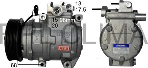 RPLQuality APCOKI0014 - Компресор, климатизация vvparts.bg