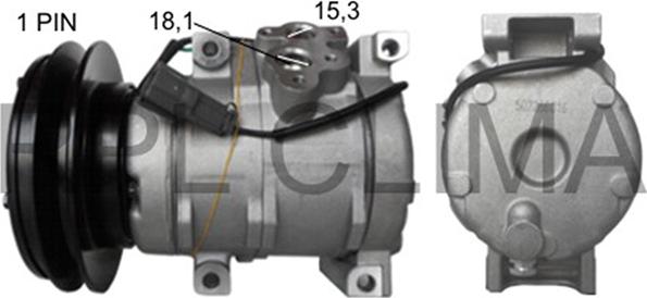 RPLQuality APCOKM5002 - Компресор, климатизация vvparts.bg