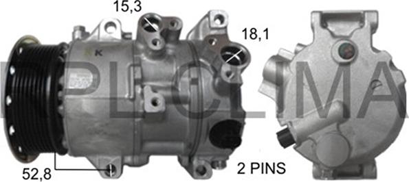 RPLQuality APCOLX0008 - Компресор, климатизация vvparts.bg