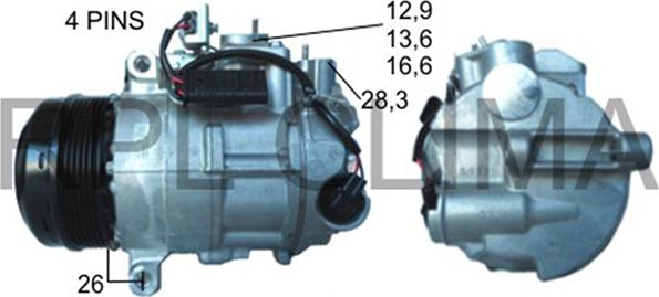 RPLQuality APCOMB5065 - Компресор, климатизация vvparts.bg