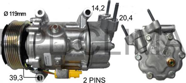 RPLQuality APCOMNI004 - Компресор, климатизация vvparts.bg