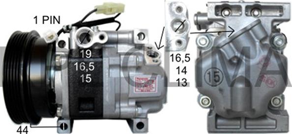 RPLQuality APCOMZ0012 - Компресор, климатизация vvparts.bg