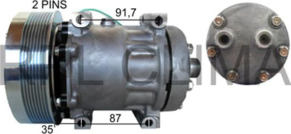 RPLQuality APCONH0003 - Компресор, климатизация vvparts.bg