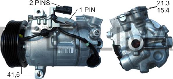 RPLQuality APCONI5066 - Компресор, климатизация vvparts.bg