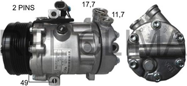 RPLQuality APCOOP5018 - Компресор, климатизация vvparts.bg