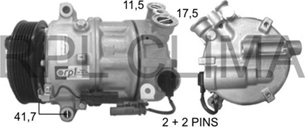 RPLQuality APCOOP5056 - Компресор, климатизация vvparts.bg