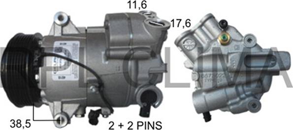 RPLQuality APCOOP5061 - Компресор, климатизация vvparts.bg