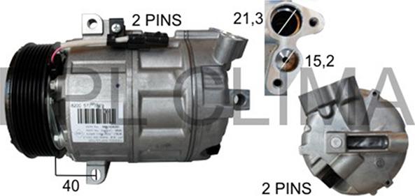 RPLQuality APCORE5079 - Компресор, климатизация vvparts.bg