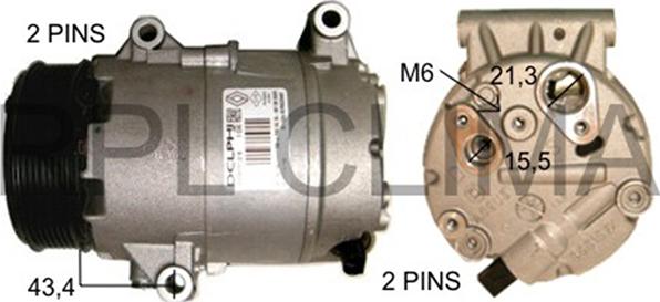 RPLQuality APCORE5051 - Компресор, климатизация vvparts.bg