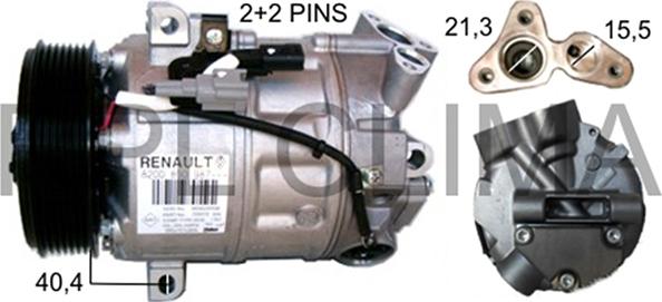 RPLQuality APCORE5074 - Компресор, климатизация vvparts.bg