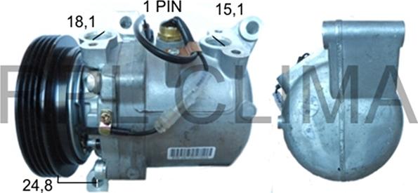 RPLQuality APCOSU0018 - Компресор, климатизация vvparts.bg