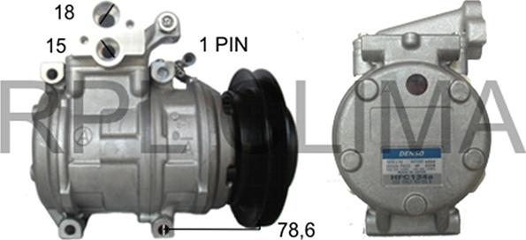 RPLQuality APCOTO5011 - Компресор, климатизация vvparts.bg