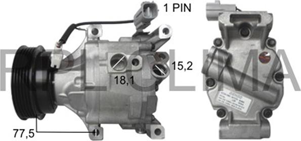 RPLQuality APCOTO5035 - Компресор, климатизация vvparts.bg