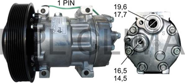 RPLQuality APCOVO4031 - Компресор, климатизация vvparts.bg