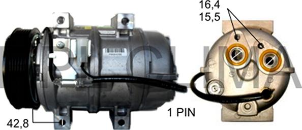 RPLQuality APCOVO0025 - Компресор, климатизация vvparts.bg