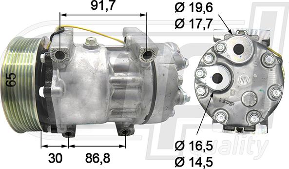 RPLQuality APCOVO0028 - Компресор, климатизация vvparts.bg