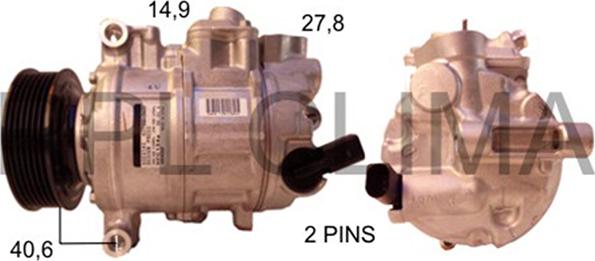 RPLQuality APCOVW0034 - Компресор, климатизация vvparts.bg