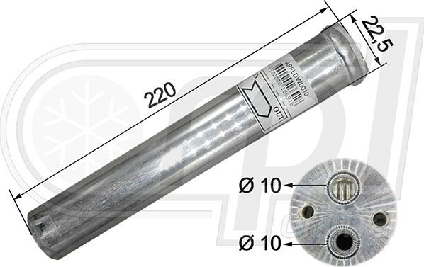 RPLQuality APFLDW0010 - Изсушител, климатизация vvparts.bg