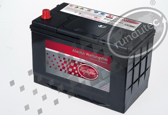 RUTEC RNU100LCNBL - Стартов акумулатор vvparts.bg