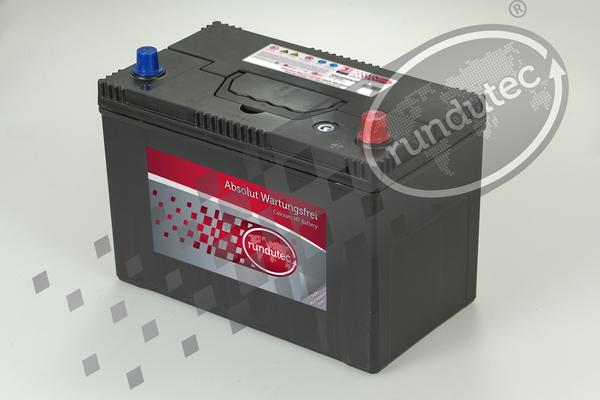 RUTEC RNU100RCN - Стартов акумулатор vvparts.bg