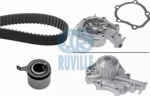 Ruville 59003711 - Водна помпа+ к-кт ангренажен ремък vvparts.bg