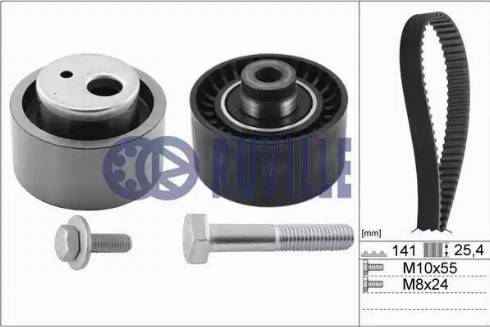 Ruville 5599771 - Комплект ангренажен ремък vvparts.bg