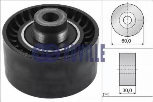 Ruville 55964 - Паразитна / водеща ролка, зъбен ремък vvparts.bg