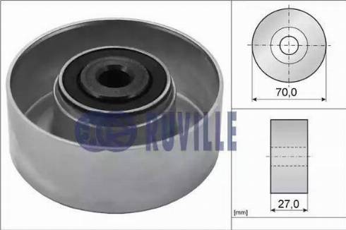 Topran 722232 - Паразитна / водеща ролка, пистов ремък vvparts.bg