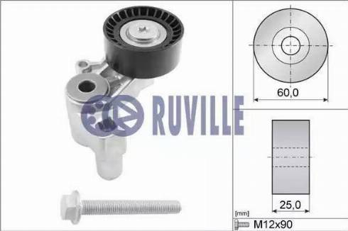 Ruville 55925 - Ремъчен обтегач, пистов ремък vvparts.bg