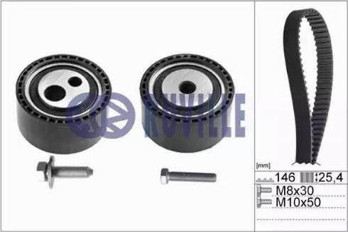 Ruville 5597170 - Комплект ангренажен ремък vvparts.bg