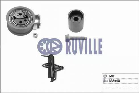 Ruville 5549453 - Ролков комплект, зъбен ремък vvparts.bg