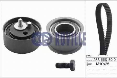 Ruville 5549070 - Комплект ангренажен ремък vvparts.bg