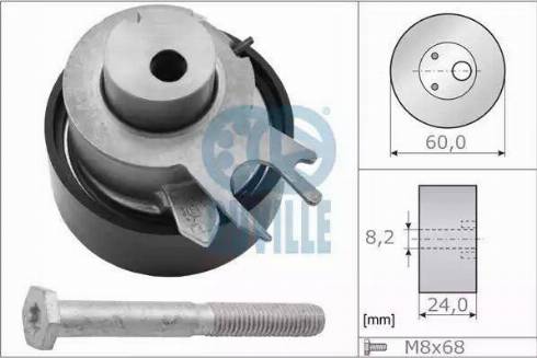 Ruville 55456 - Обтяжна ролка, ангренаж vvparts.bg