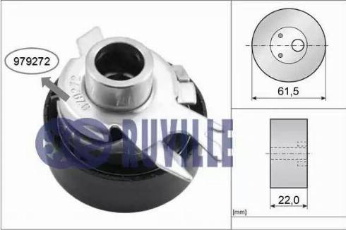 Ruville 55428 - Обтяжна ролка, ангренаж vvparts.bg