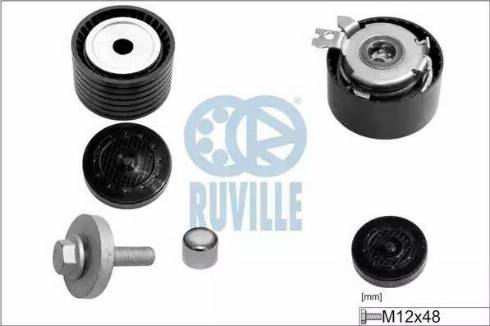 Ruville 5556651 - Ролков комплект, зъбен ремък vvparts.bg