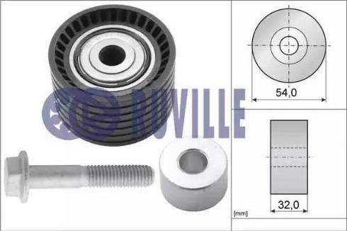 Ruville 55633 - Паразитна / водеща ролка, зъбен ремък vvparts.bg